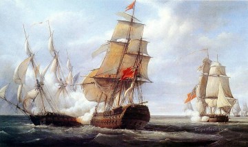 海戦 Painting - カノンニエール海戦